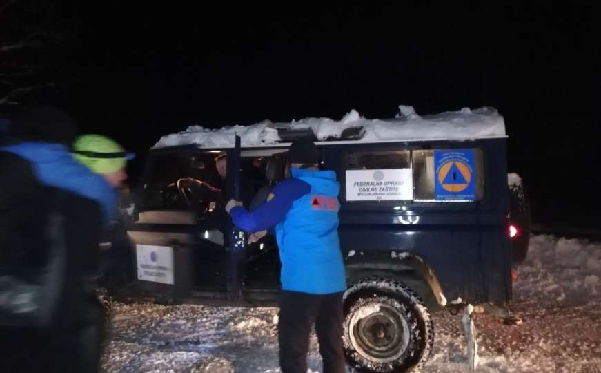 Uspješno spašeni migranti sa planine Plješevice